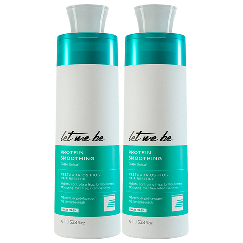 Escova Progressiva Protein Smoothing Passo Único 1L - 02 Unidades