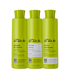 Kit Cachos - Shampoo, Condicionador e Ativador | 500ml