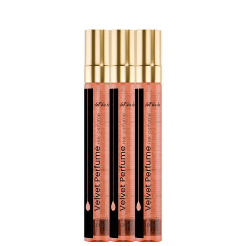 Velvet Hair Perfume Capilar Fragrância e Brilho 30ml | 03 Unidades