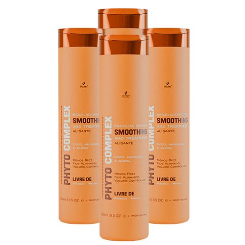 Escova Progressiva Phyto Complex 300ml - 4 Unidades