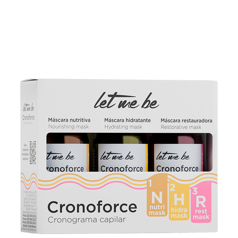 Kit Cronograma Capilar de Ampolas - Cronoforce | 15ml cada