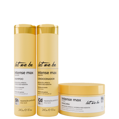 Kit Intense Max - Shampoo, Condicionador e Máscara | 250g