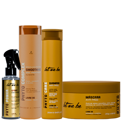 Kit Liso em Casa - Phyto Complex com Efeito Salão