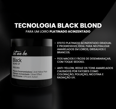 Máscara Black Blond Expert - Efeito acinzentado | 500g