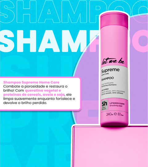 Kit Supreme Care - Shampoo e Condicionador | 240ml