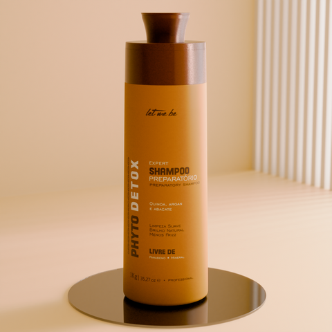 Kit Escova Progressiva Phyto 300ml + Shampoo Detox 1L