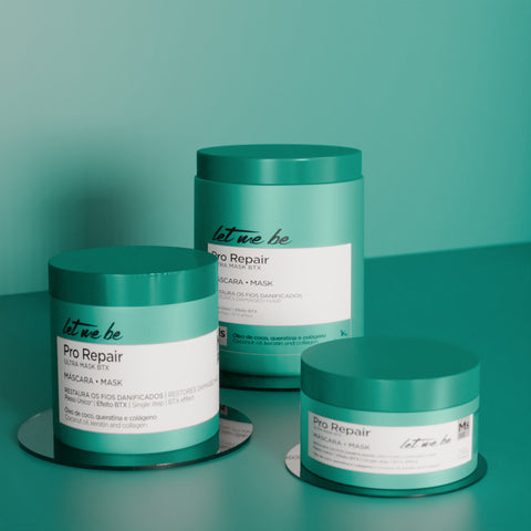 Kit Escova Progressiva Passo Único 500ml + Btx Pro Repair 250g