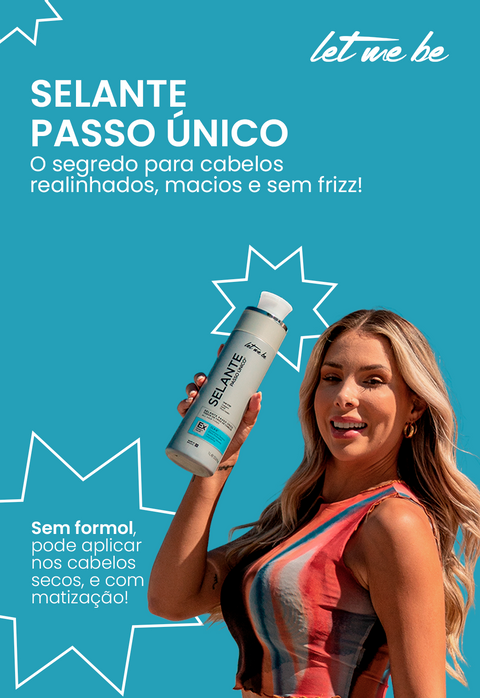 Kit Selante Semi-Definitiva + Linha Com Você Biotina 1L | 1L