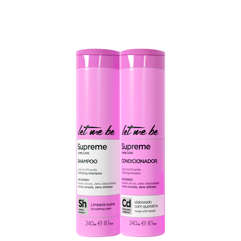 Kit Supreme Care - Shampoo e Condicionador | 240ml