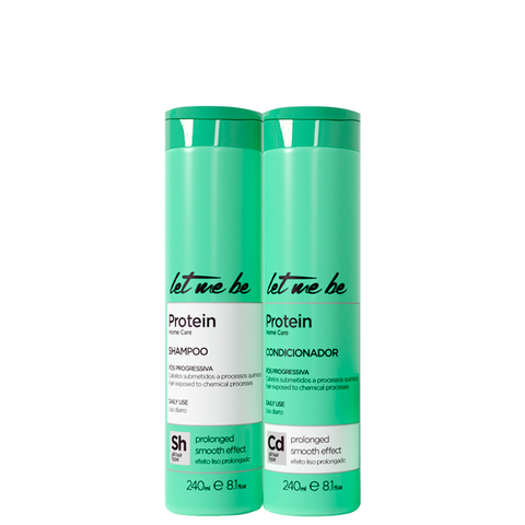 Kit Pós Química Protein - Shampoo e Condicionador | 240ml