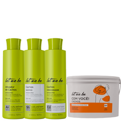 Kit Ativador e Modelador de Cachos - Definição Perfeita