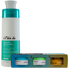 Escova Progressiva Passo Único 1L + Kit Cronograma Cronoweek 250g