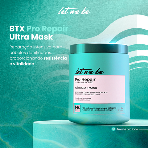 BTX Pro Repair Ultra Mask 1KG - 02 Unidades