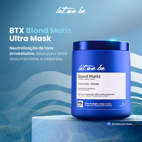 Kit Btx Pro Repair + Btx Supreme + Btx Blond | 1KG