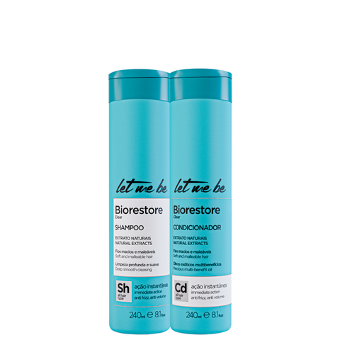 Kit Biorestore Hidratação - Shampoo e Condicionador | 240ml