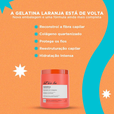 Gelatina Nutri Action - 1KG