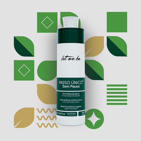 Kit Passo Único Sem Pausa 120ML + Shampoo e Condicionador Protein 36ML