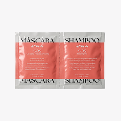 Free Sachê Duplo Shampoo e Máscara Sos