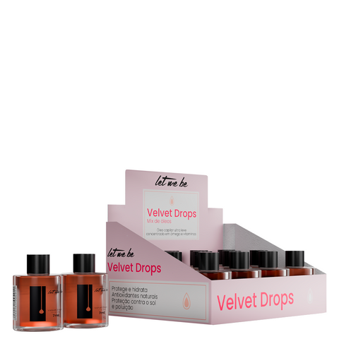 Velvet Drops Óleo Reparador - 7ml | 12 unidades