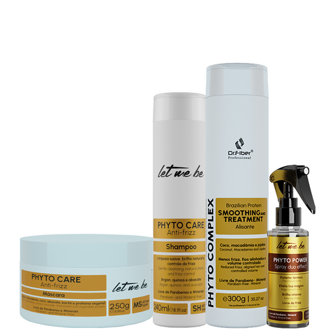 Kit Liso em Casa - Phyto Complex com Efeito Salão