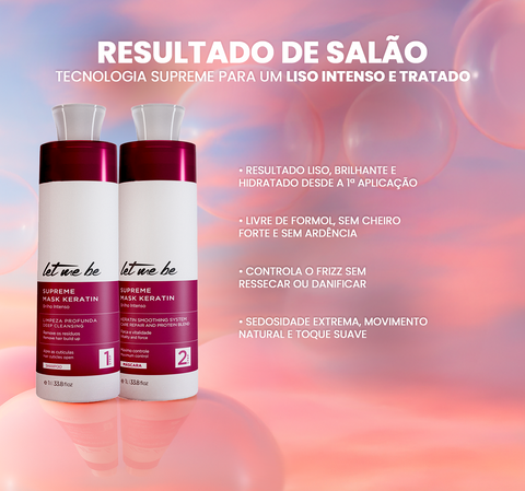 Kit Supreme Mask Keratin 1L