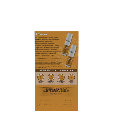 Kit Phyto Care Anti Frizz - Shampoo e Condicionador | 240ML