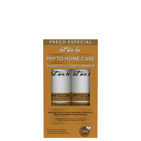Kit Phyto Care Anti Frizz - Shampoo e Condicionador | 240ML