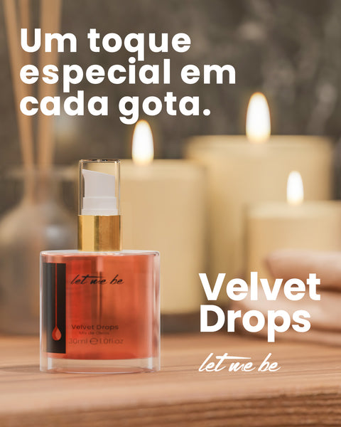 Velvet Drops Óleo Reparador Brilho e Sedosidade - 7ml