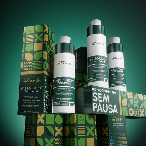 Kit Passo Único Sem Pausa 120ML + Shampoo e Condicionador Protein 36ML