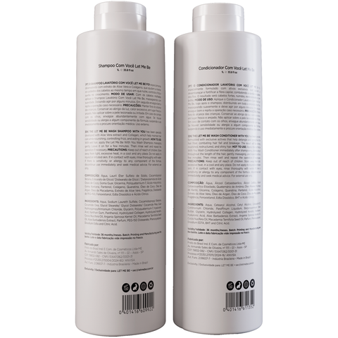 Kit Lavátorio - Shampoo e Condicionador Pantenol | 1L