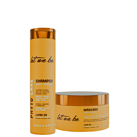 Kit Phyto Care Anti Frizz - Shampoo e Máscara | 250g