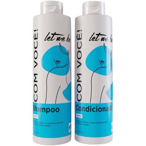Kit Lavátorio - Shampoo e Condicionador Biotina | 1L
