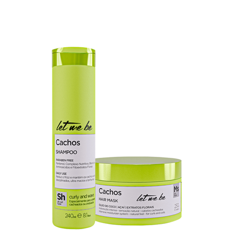 Kit Cachos - Shampoo e Máscara | 250g