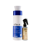 Kit Blond Protein Smoothing Passo Único - 500ml + Protetor Térmico - 60ml